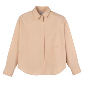 Shirt / Cream - Popelin