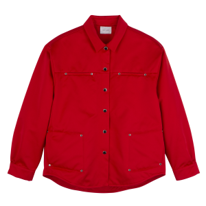 Shirt / Red - Techno satin