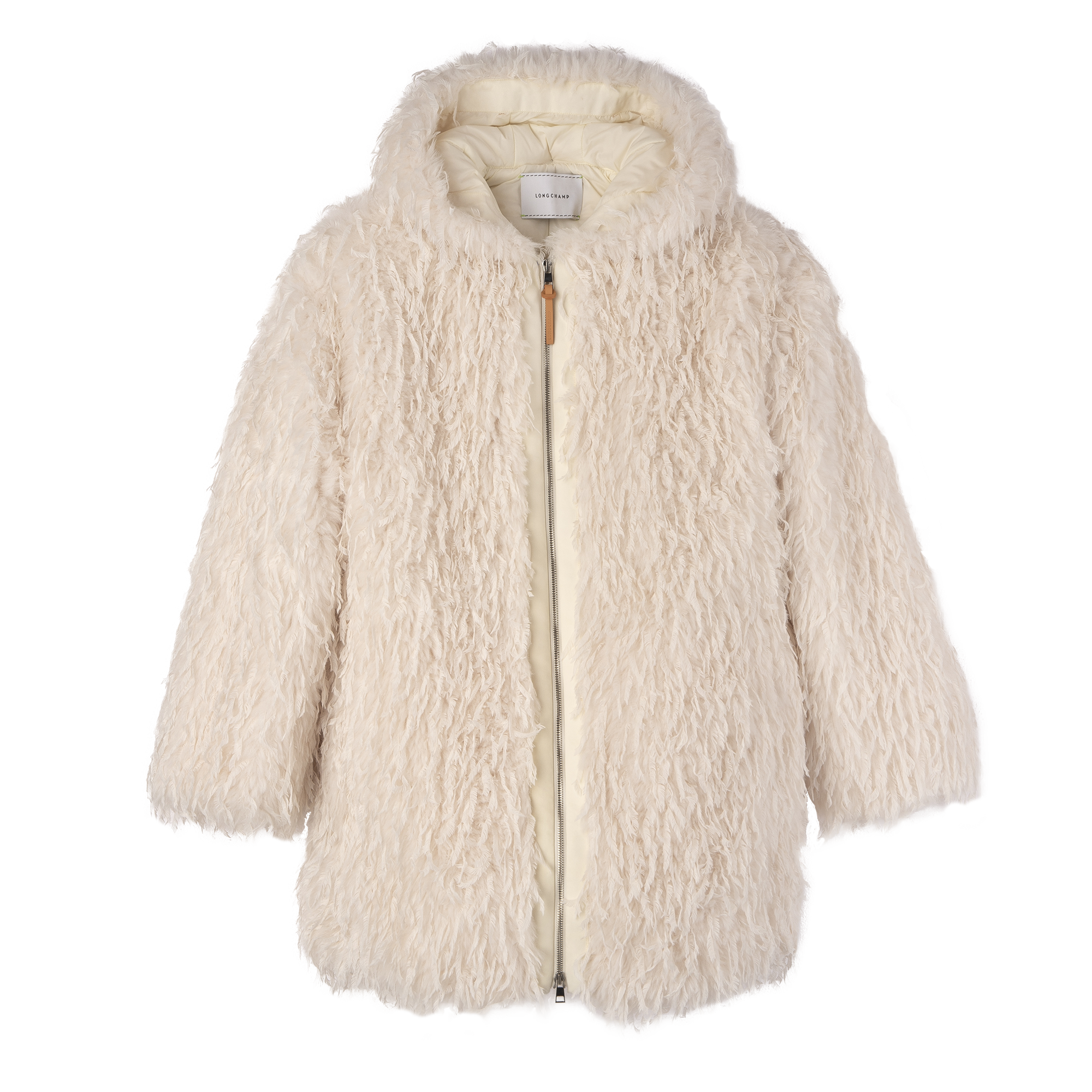 Coat / Ivory - Faux fur