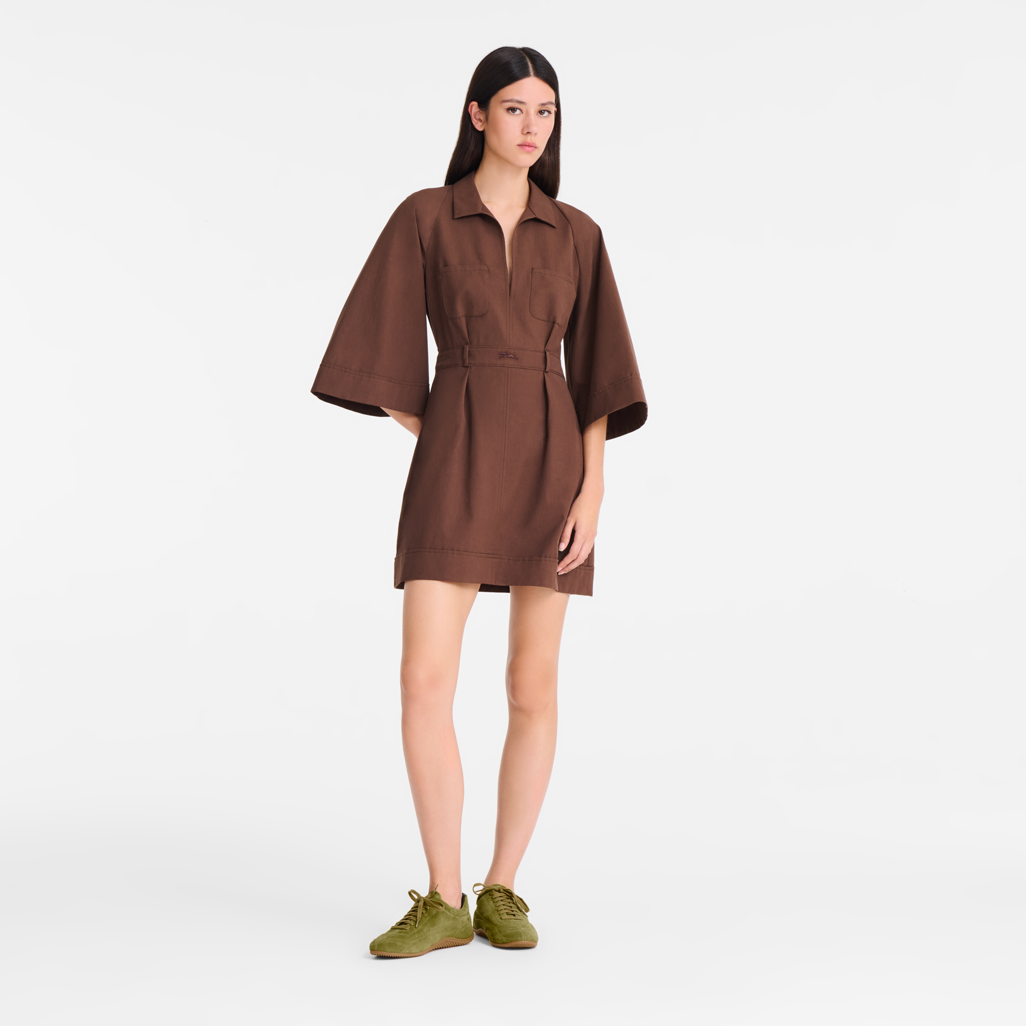 Dress / Chocolate - Popelin