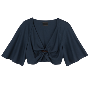 Top / Ink blue - Crepe