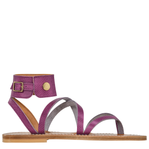 Longchamp x K.Jacques Sandals / Violet - Leather