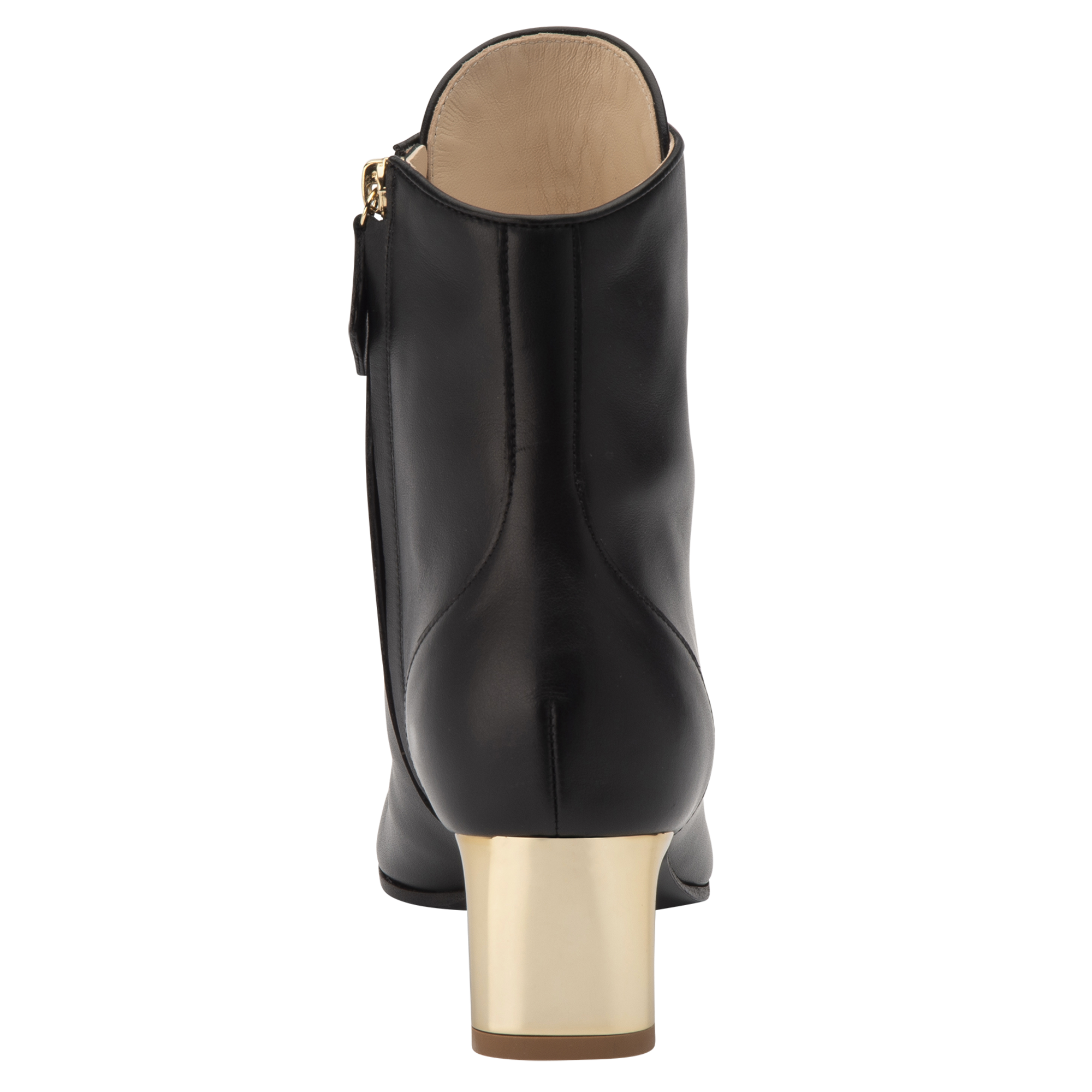 La Patineuse High heel low boots / White - Leather - Image 8