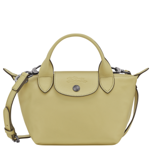 Le Pliage Xtra XS Handbag / Pistachio - Leather