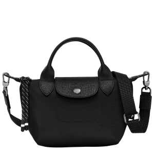 Le Pliage Energy XS Handbag / Black - Recycled canvas