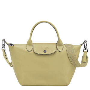 Le Pliage Xtra S Handbag / Pistachio - Leather