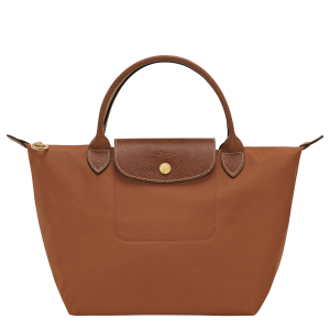 Le Pliage Original S Handbag / Cognac - Recycled canvas