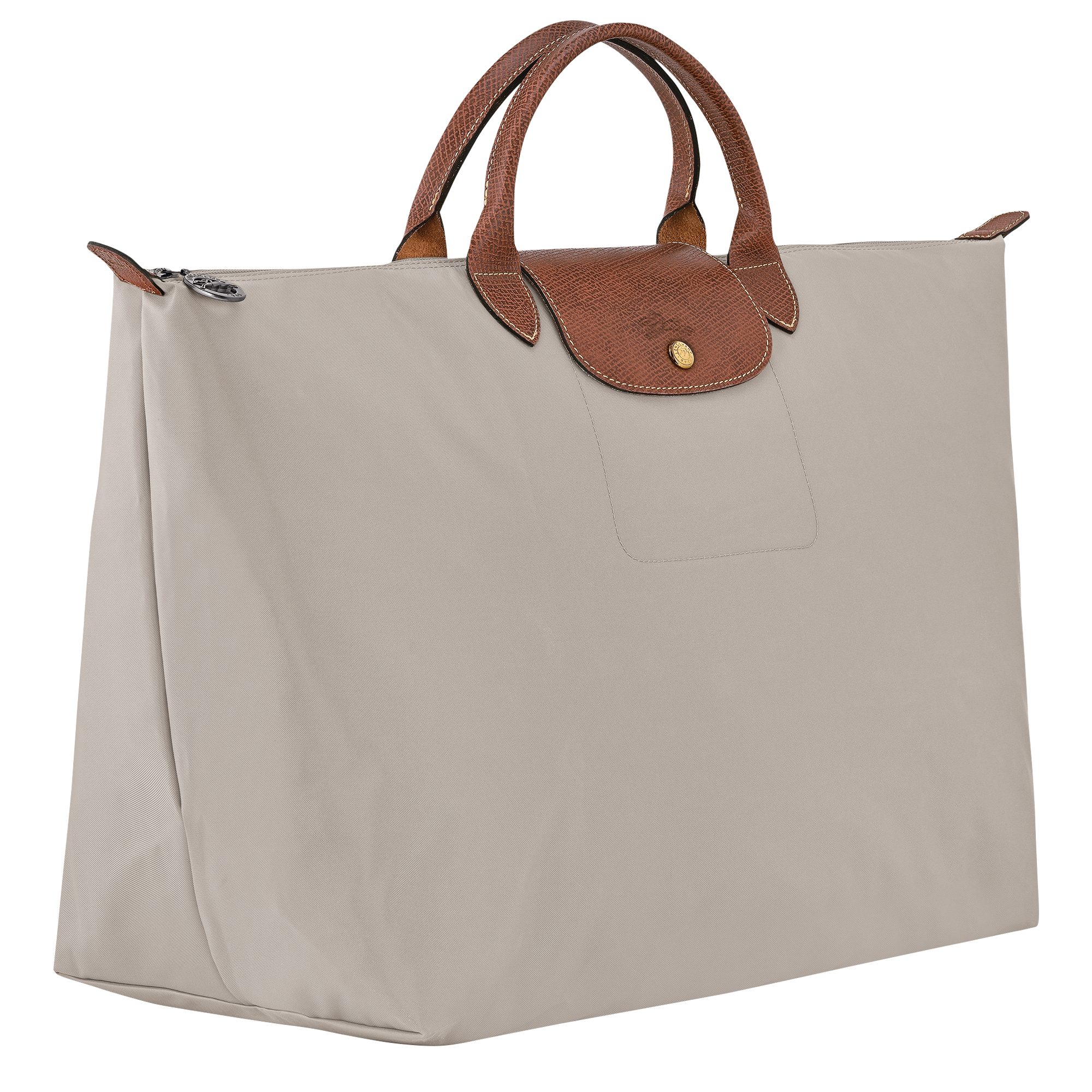 Le Pliage Original L Travel bag / Cognac - Recycled canvas - Image 31