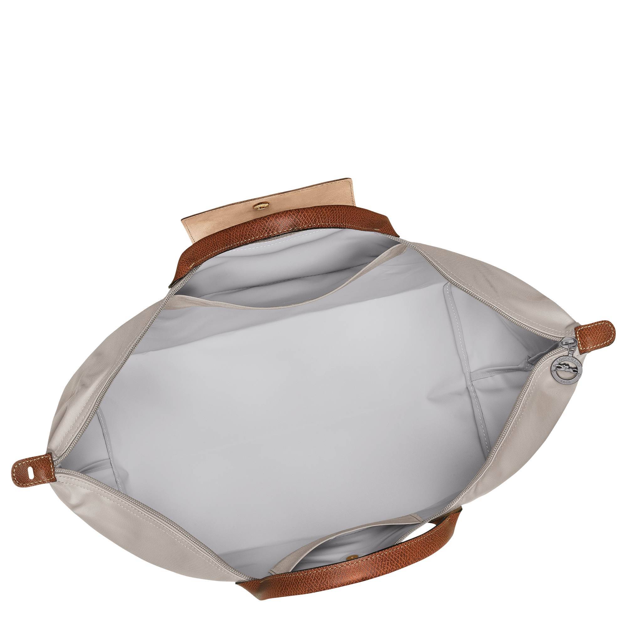 Le Pliage Original L Travel bag / Cognac - Recycled canvas - Image 33