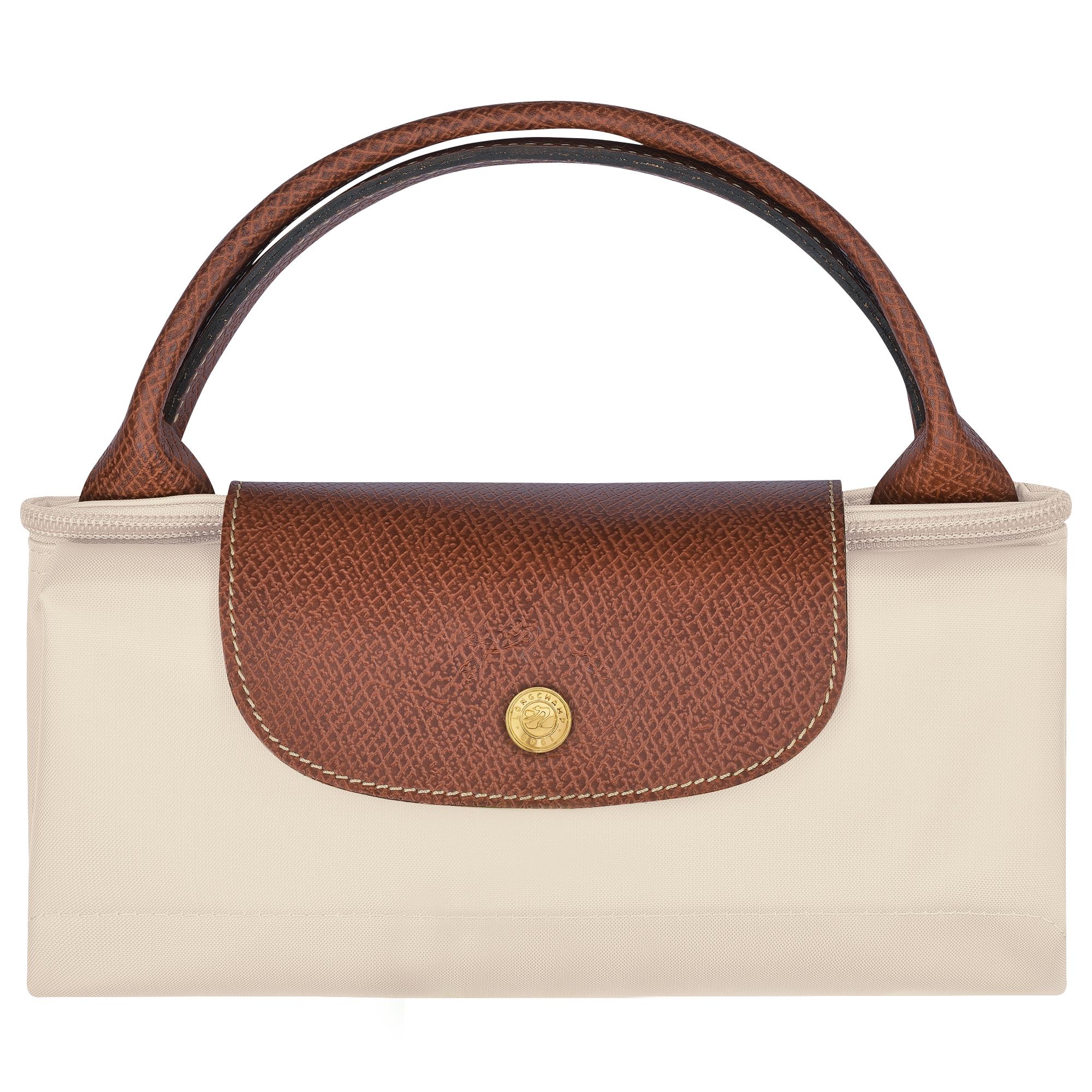 Le Pliage Original L Travel bag / Cognac - Recycled canvas - Image 14