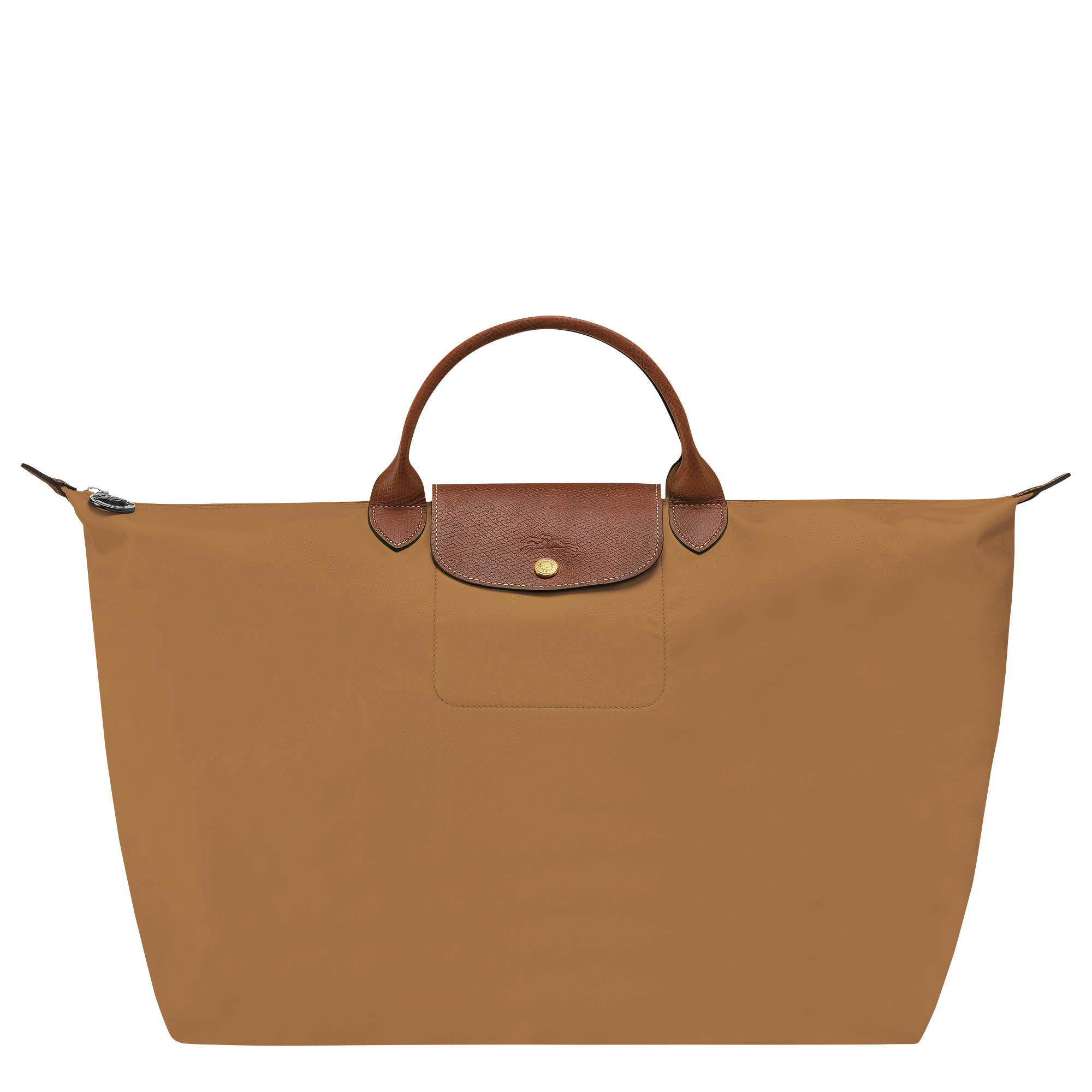 Le Pliage Original L Travel bag / Cognac - Recycled canvas - Image 36