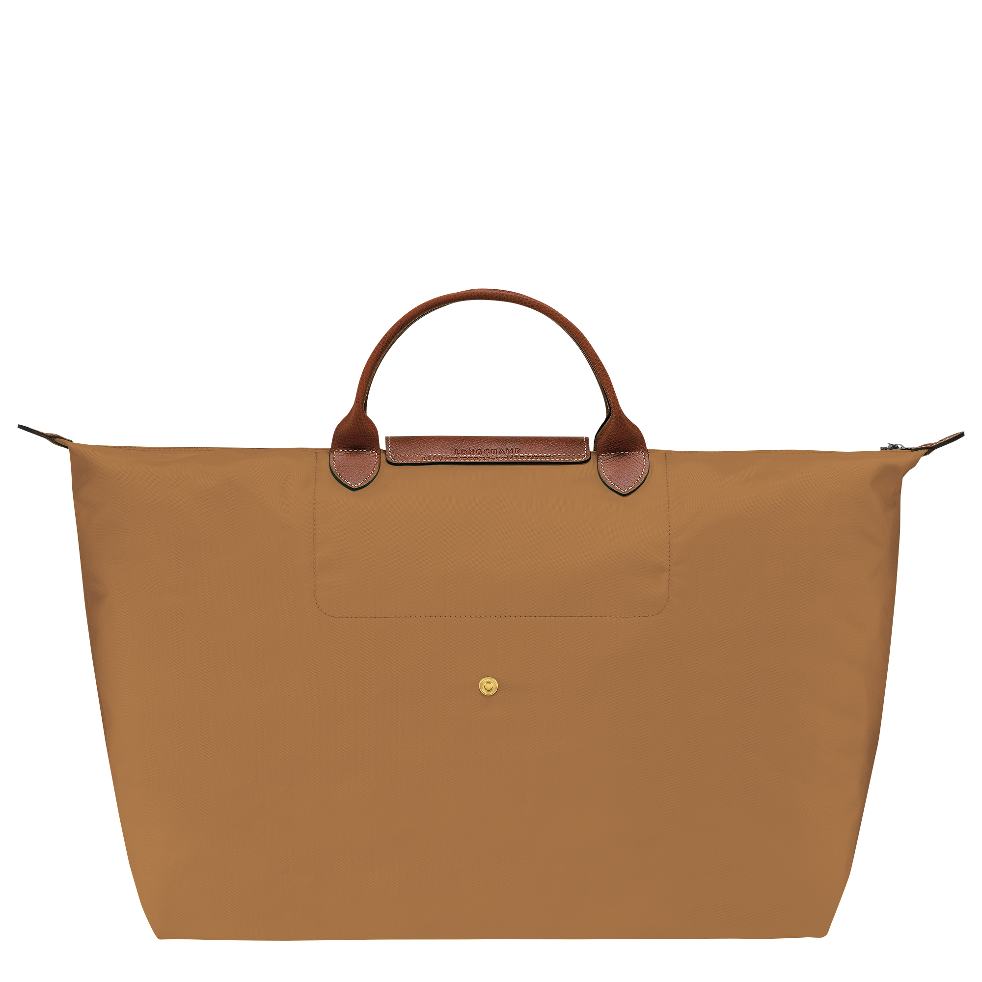 Le Pliage Original L Travel bag / Cognac - Recycled canvas - Image 39