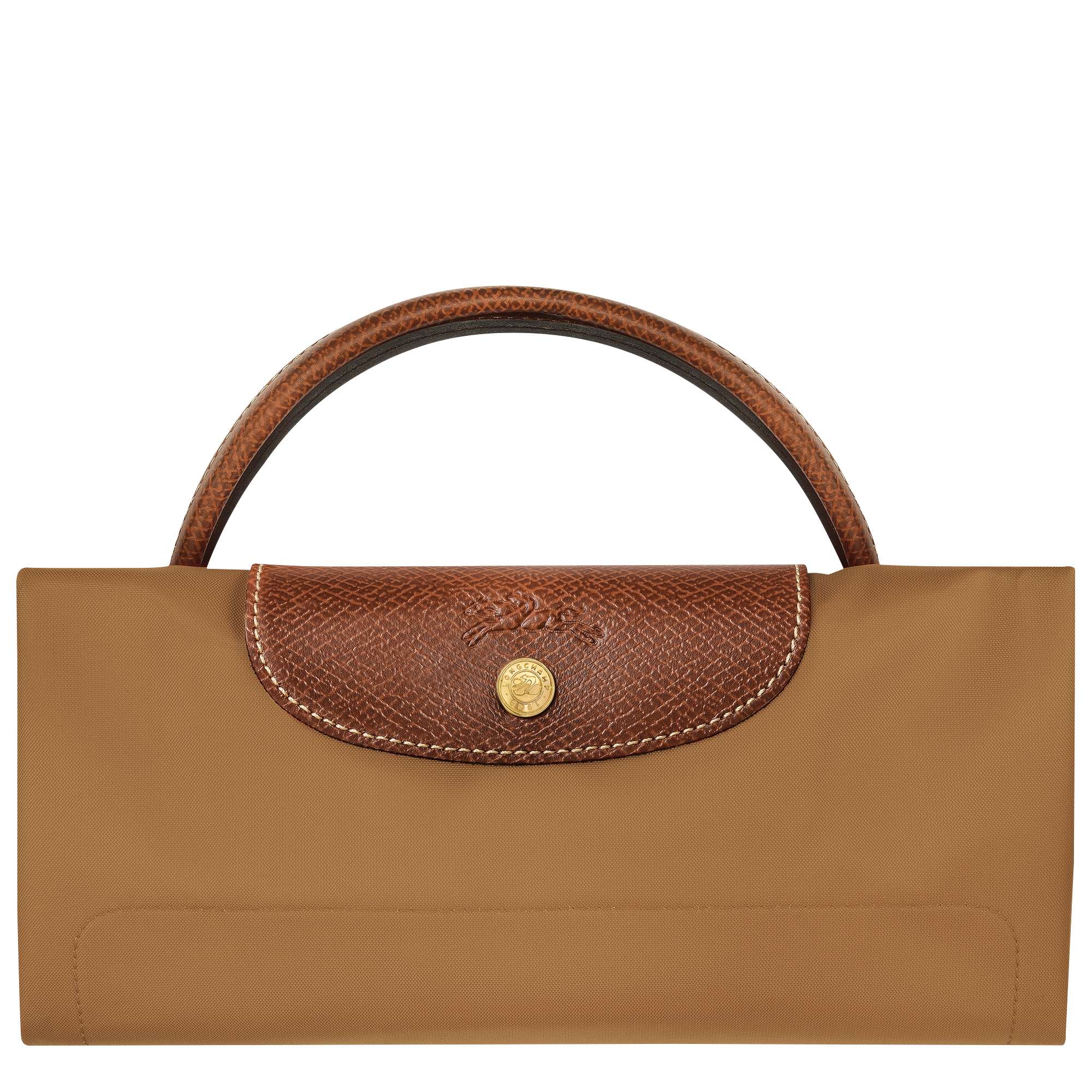 Le Pliage Original L Travel bag / Cognac - Recycled canvas - Image 42