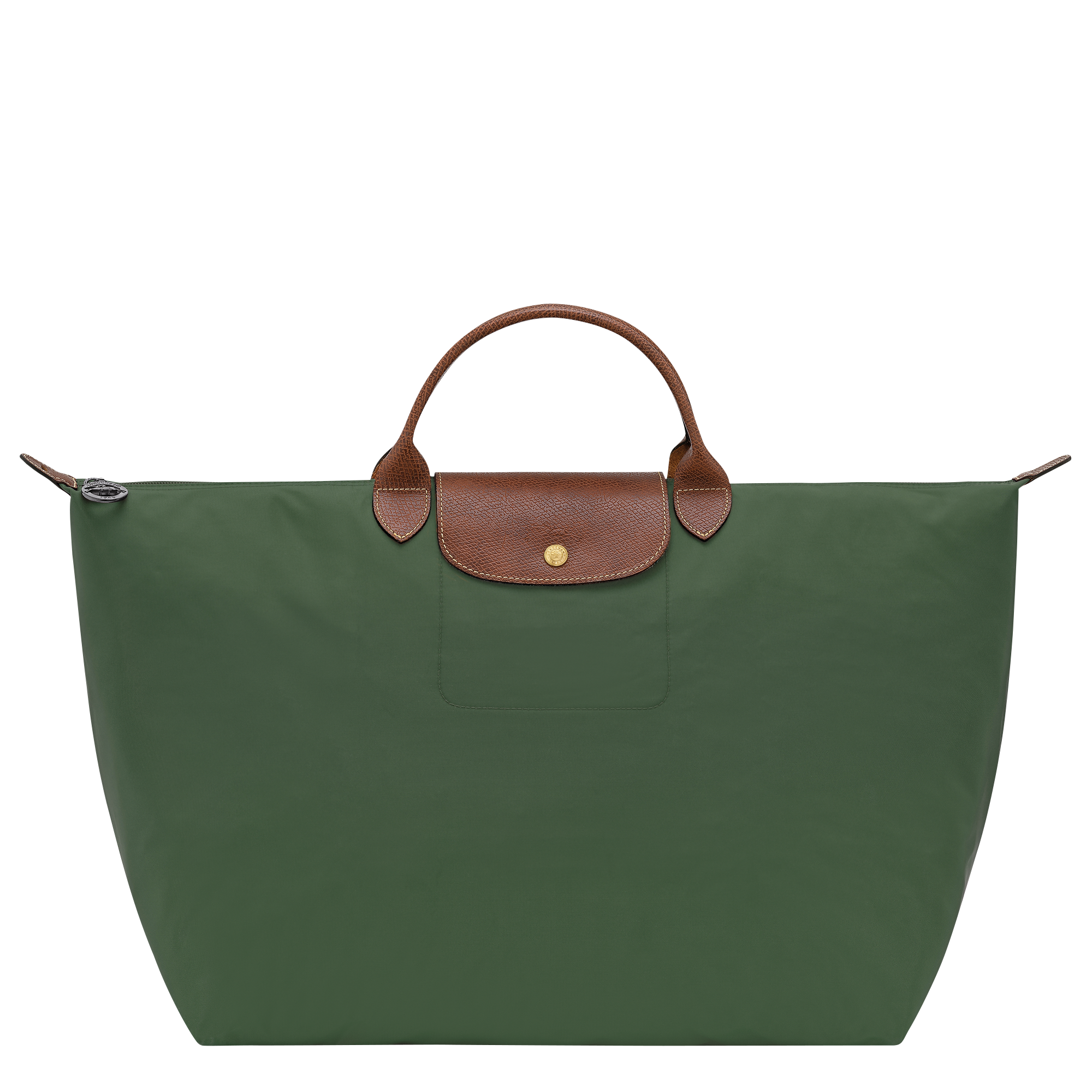 Le Pliage Original L Travel bag / Cognac - Recycled canvas - Image 70