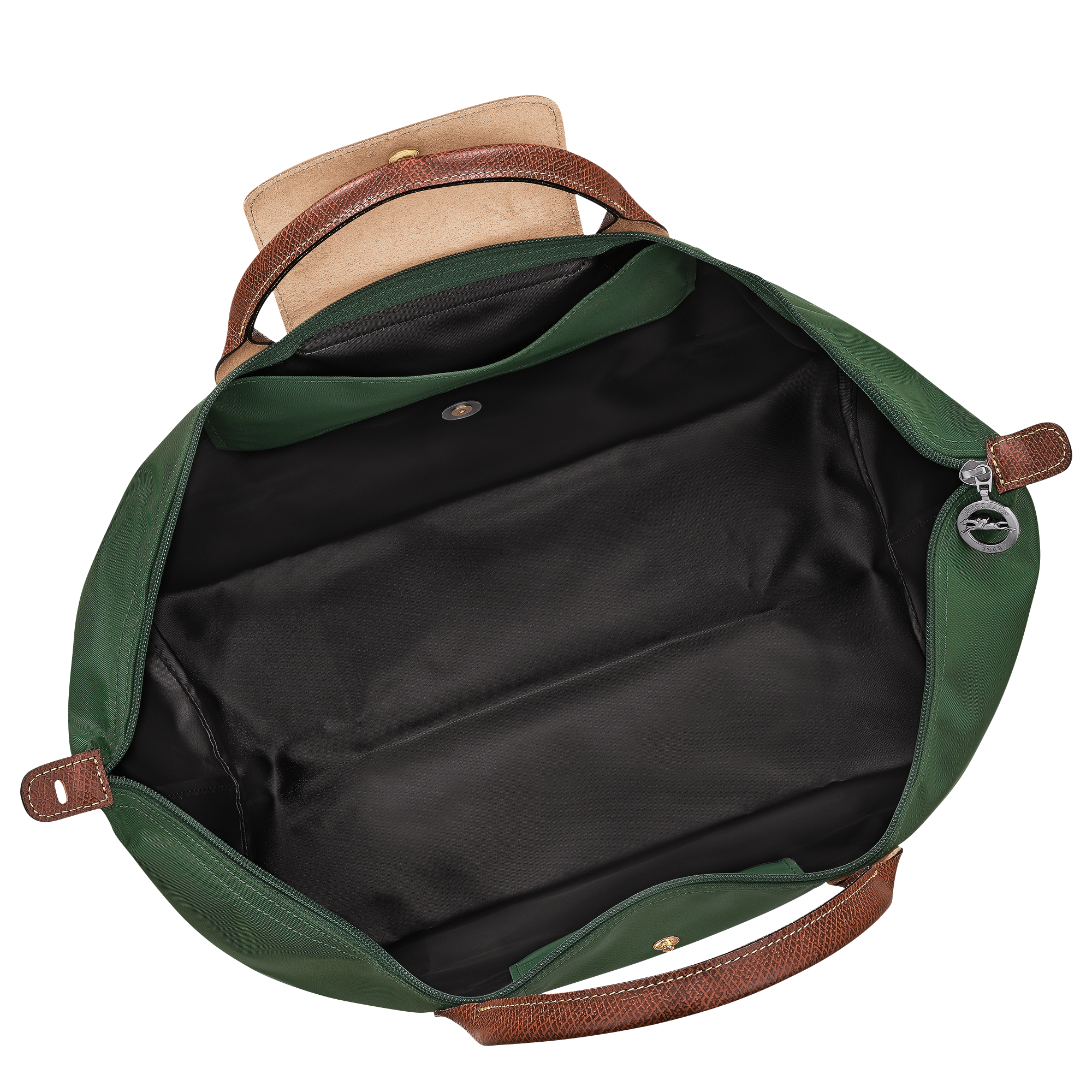 Le Pliage Original L Travel bag / Cognac - Recycled canvas - Image 74