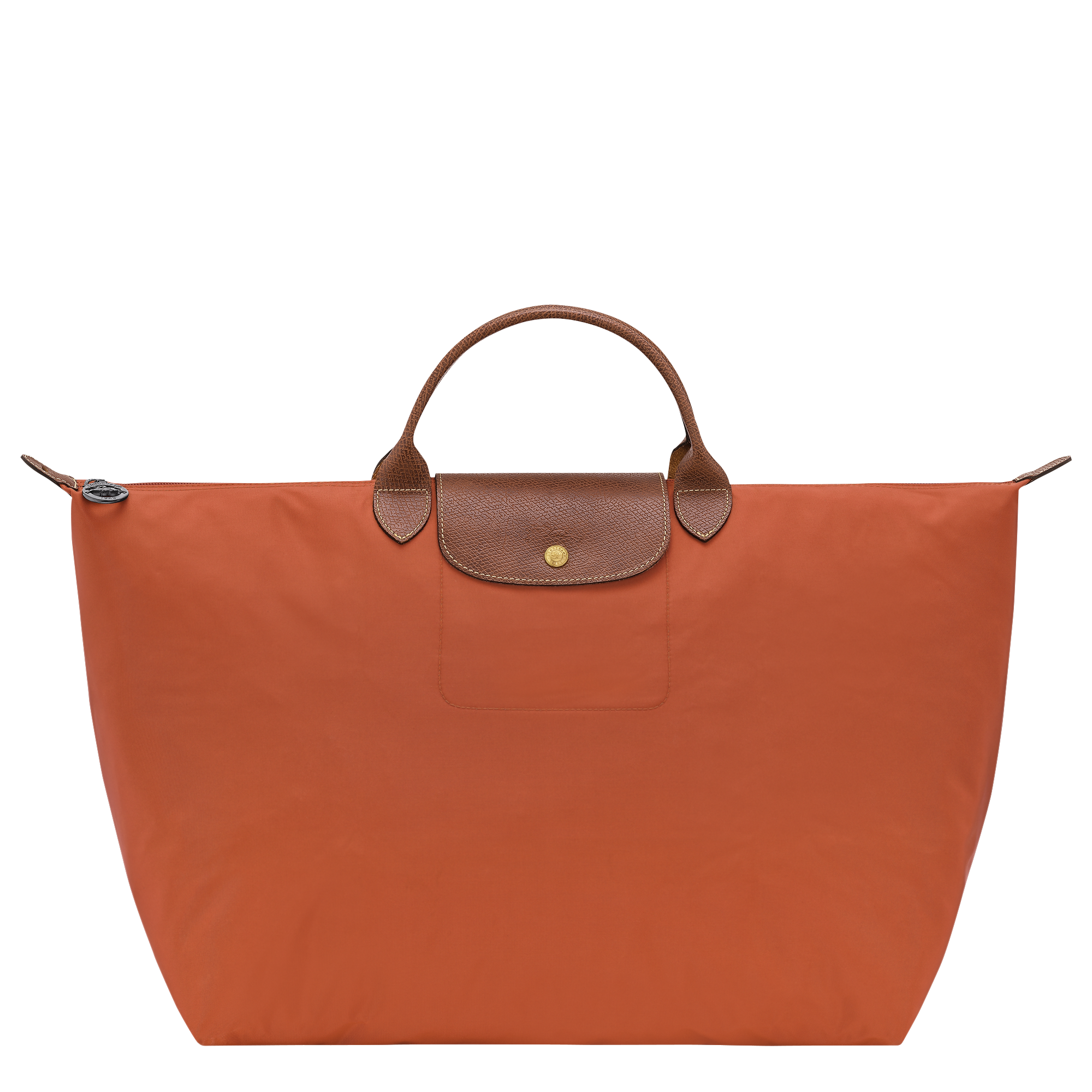 Le Pliage Original L Travel bag / Cognac - Recycled canvas - Image 49