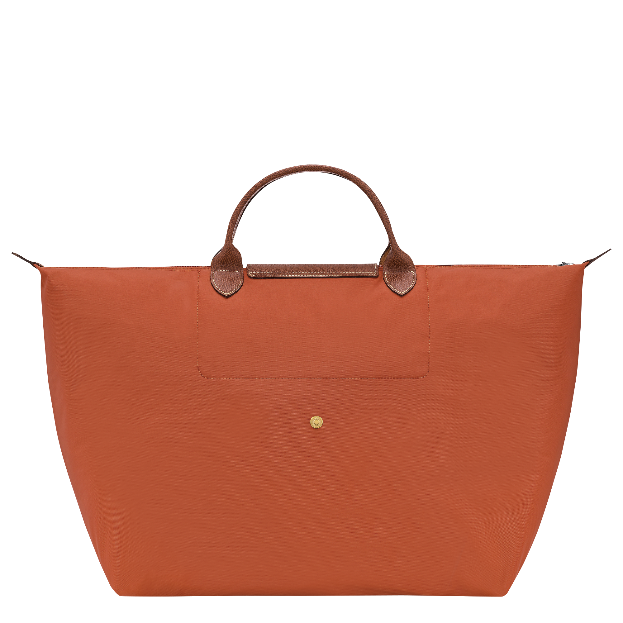 Le Pliage Original L Travel bag / Cognac - Recycled canvas - Image 52