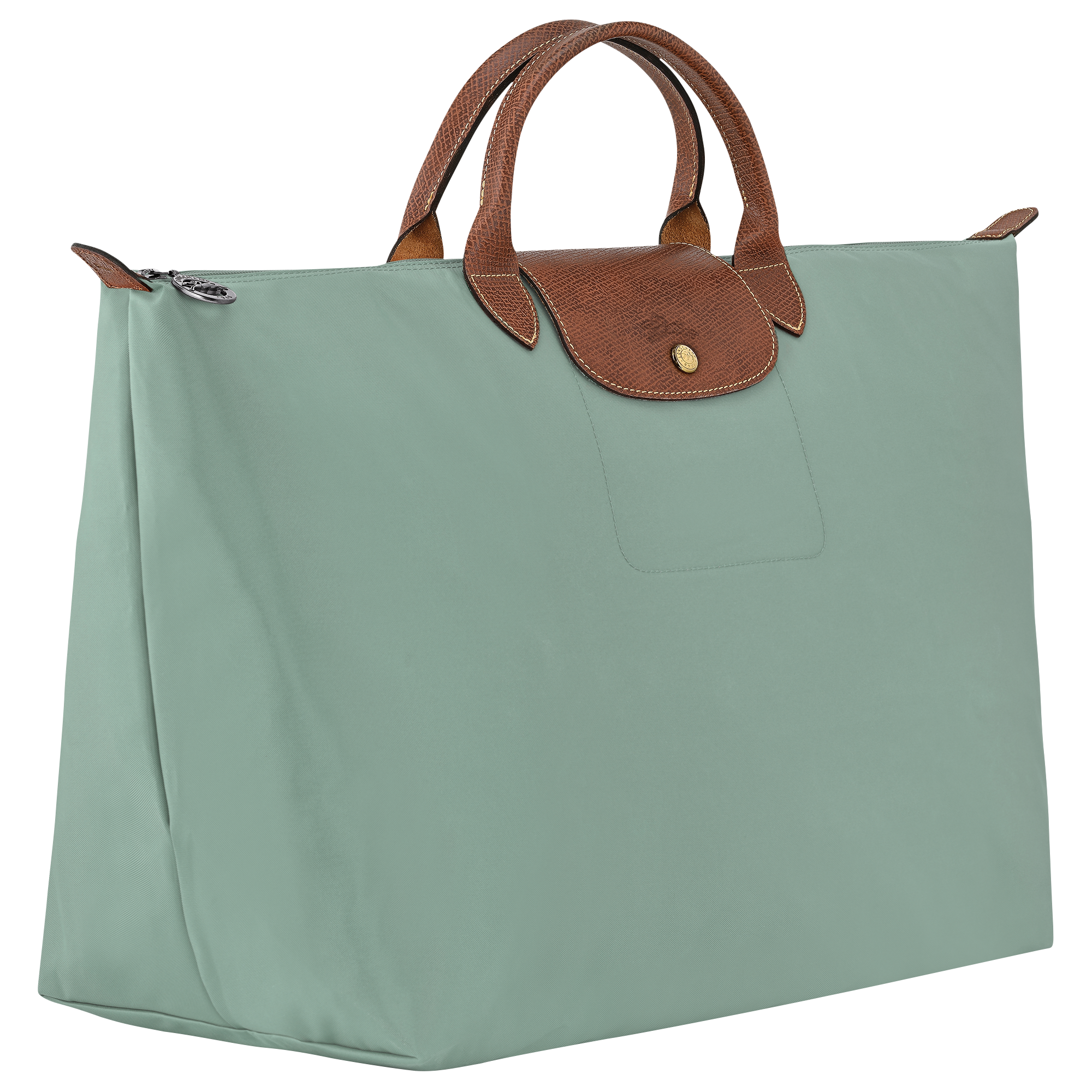 Le Pliage Original L Travel bag / Cognac - Recycled canvas - Image 24