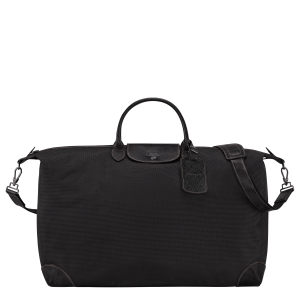 Boxford XL Travel bag / Black - Recycled canvas