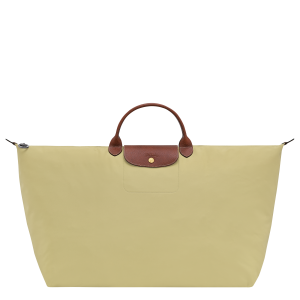 Le Pliage Original XL Travel bag / Pistachio - Recycled canvas