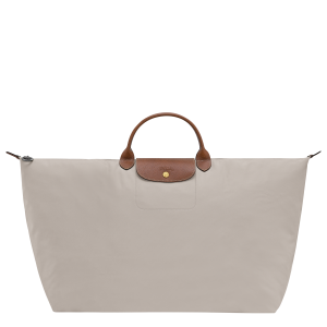 Le Pliage Original XL Travel bag / Pebble - Recycled canvas