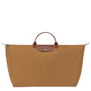 Le Pliage Original XL Travel bag / Fawn - Recycled canvas