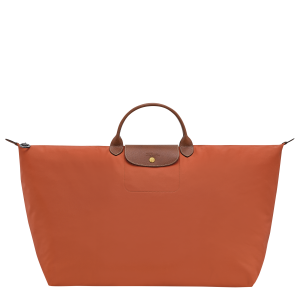 Le Pliage Original XL Travel bag / Brick - Recycled canvas
