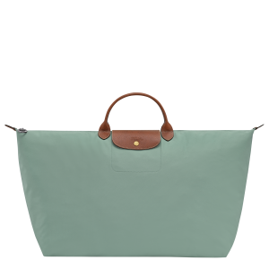 Le Pliage Original XL Travel bag / Celadon - Recycled canvas