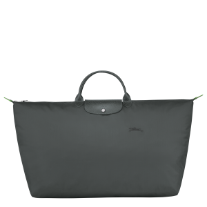 Le Pliage Green XL Travel bag / Graphite - Recycled canvas