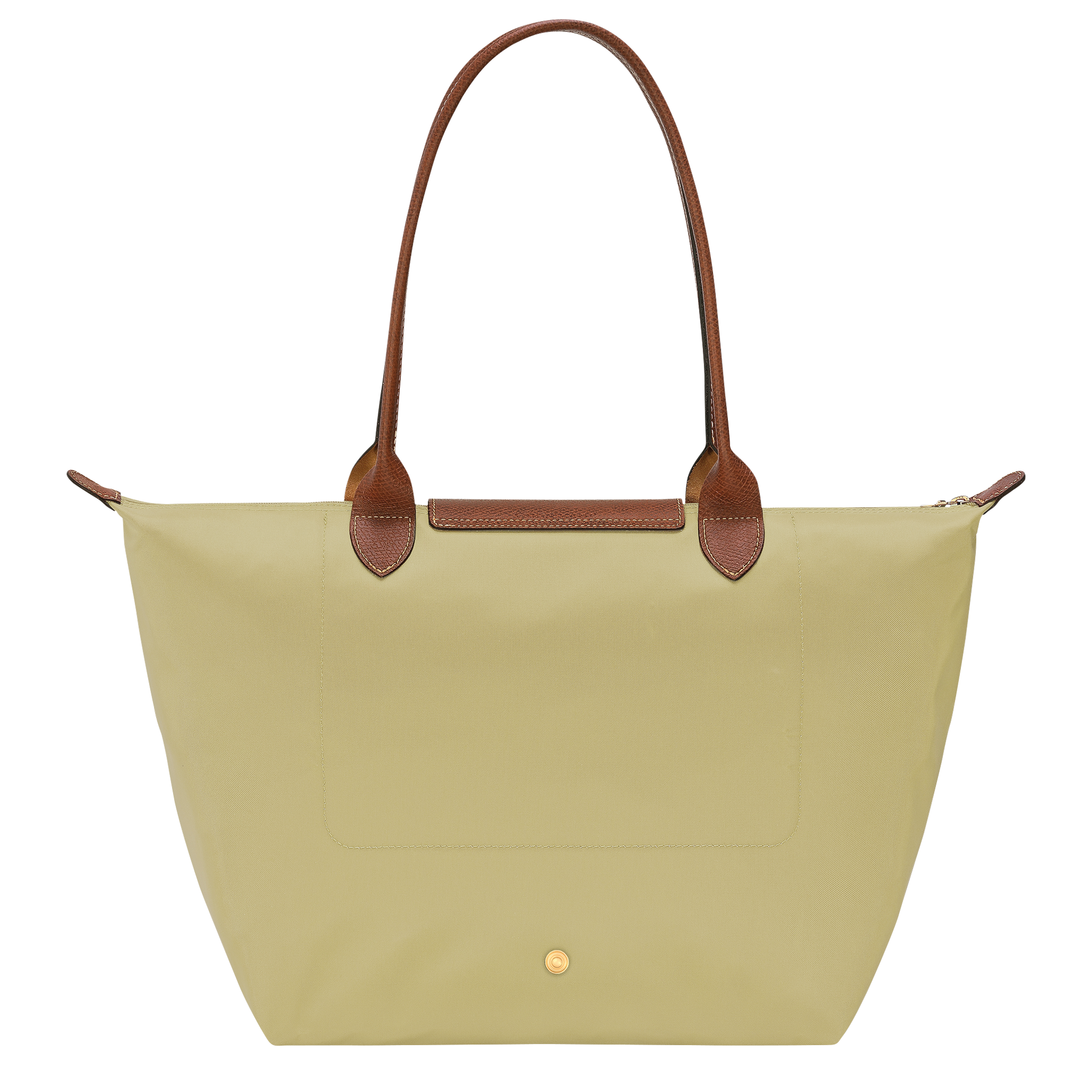 Le Pliage Original L Tote bag / Pistachio - Recycled canvas - Image 3
