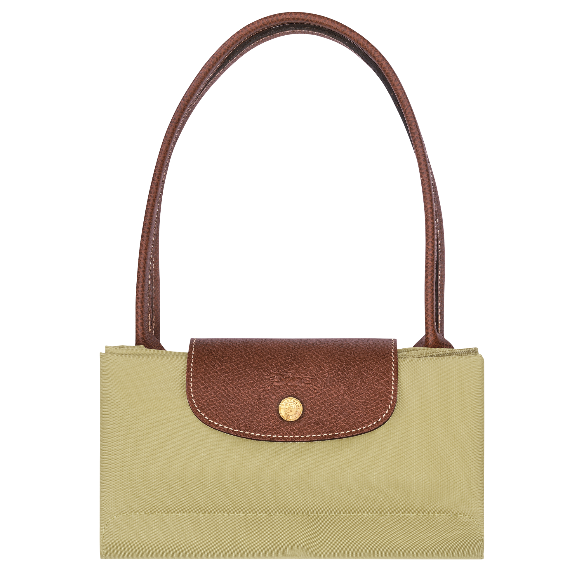 Le Pliage Original L Tote bag / Pistachio - Recycled canvas - Image 6