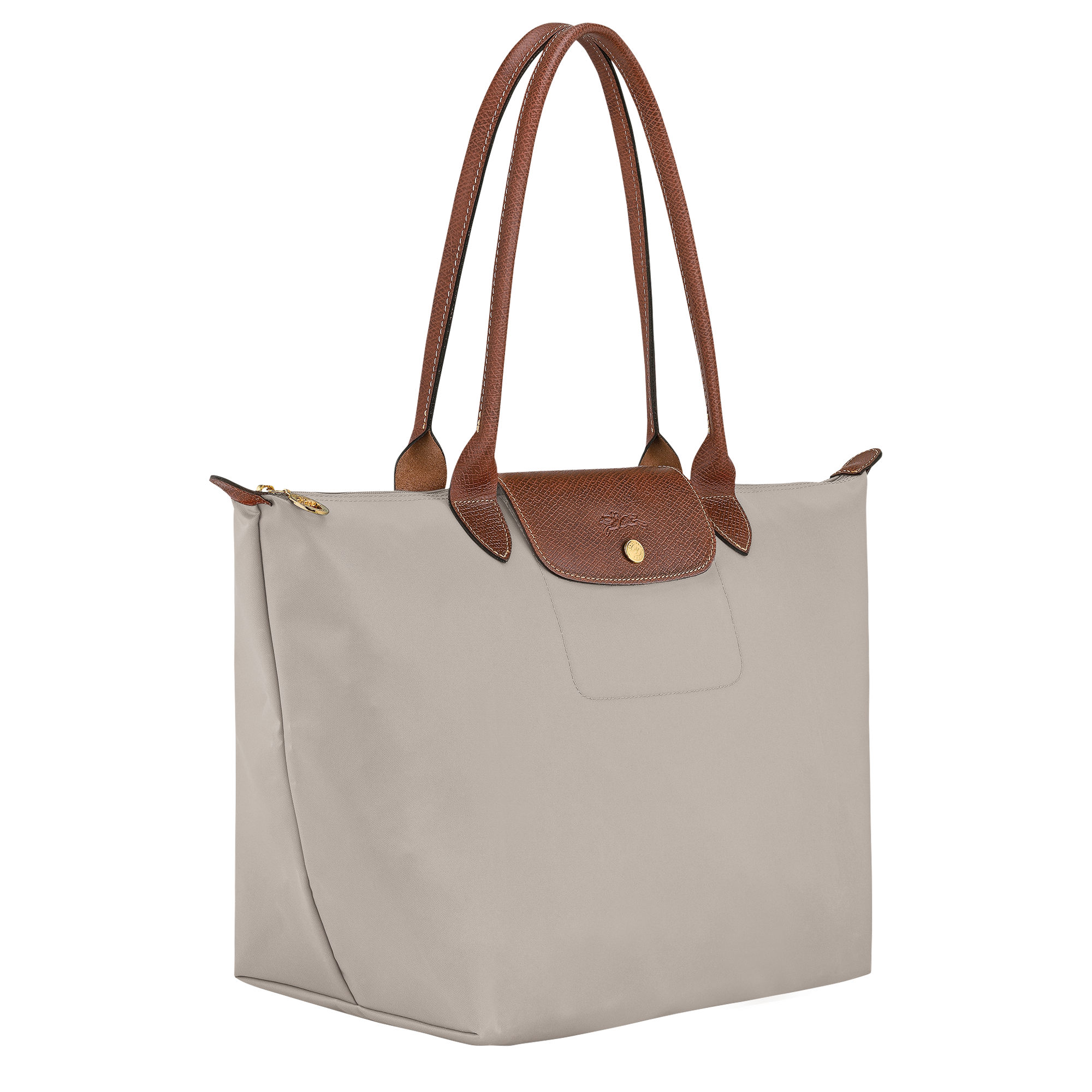 Le Pliage Original L Tote bag / Pistachio - Recycled canvas - Image 28
