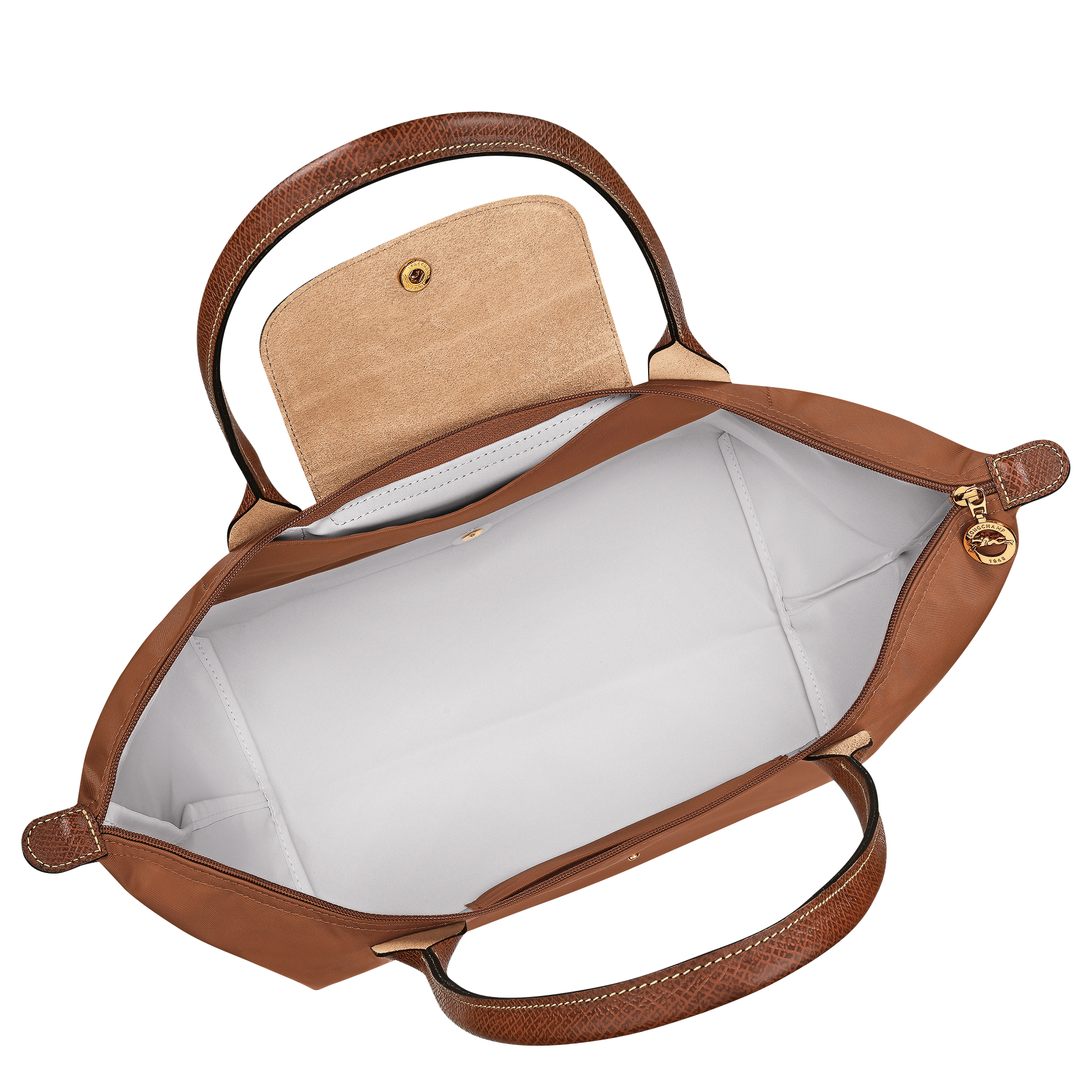 Le Pliage Original L Tote bag / Pistachio - Recycled canvas - Image 43