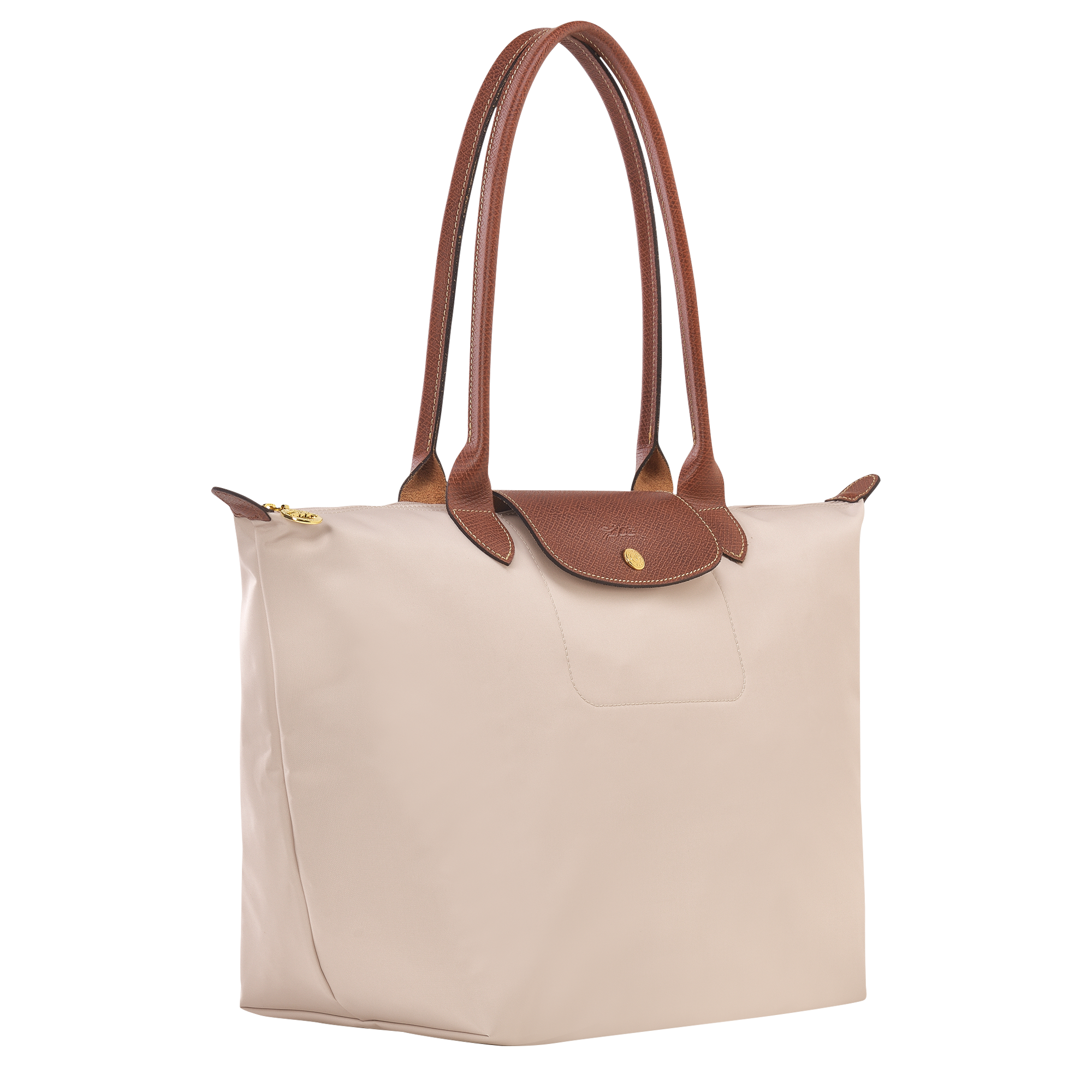 Le Pliage Original L Tote bag / Pistachio - Recycled canvas - Image 9