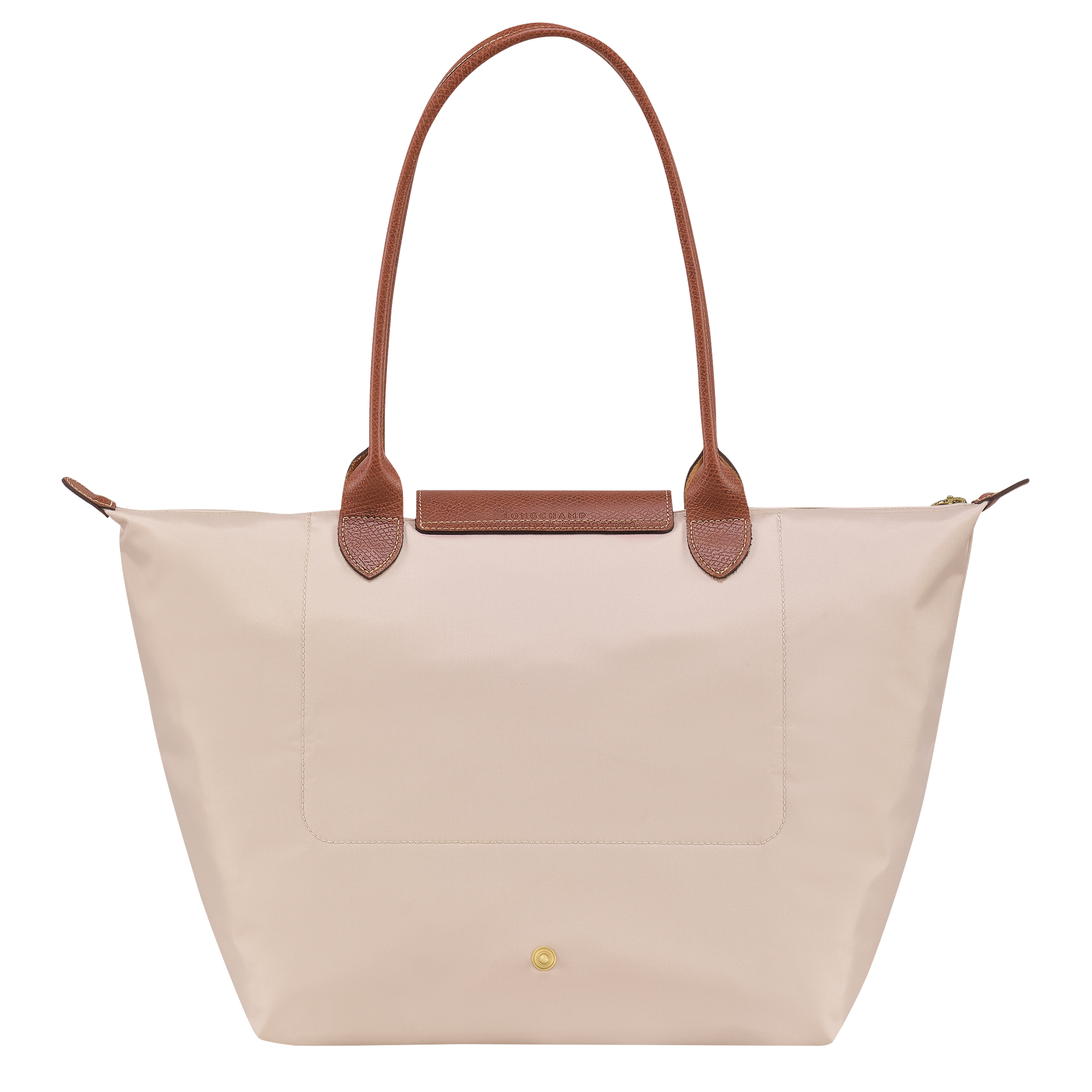 Le Pliage Original L Tote bag / Pistachio - Recycled canvas - Image 10