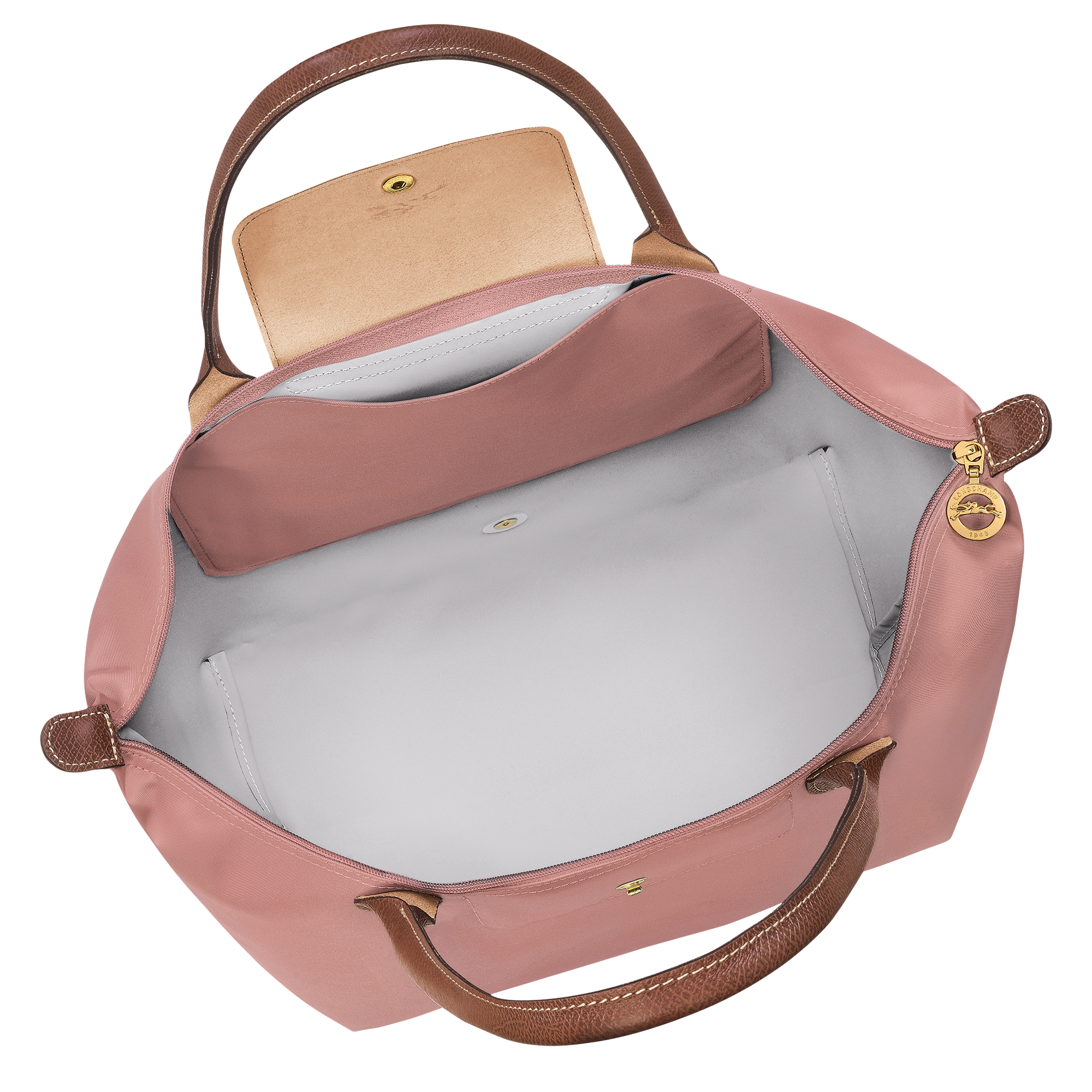 Le Pliage Original L Tote bag / Pistachio - Recycled canvas - Image 63