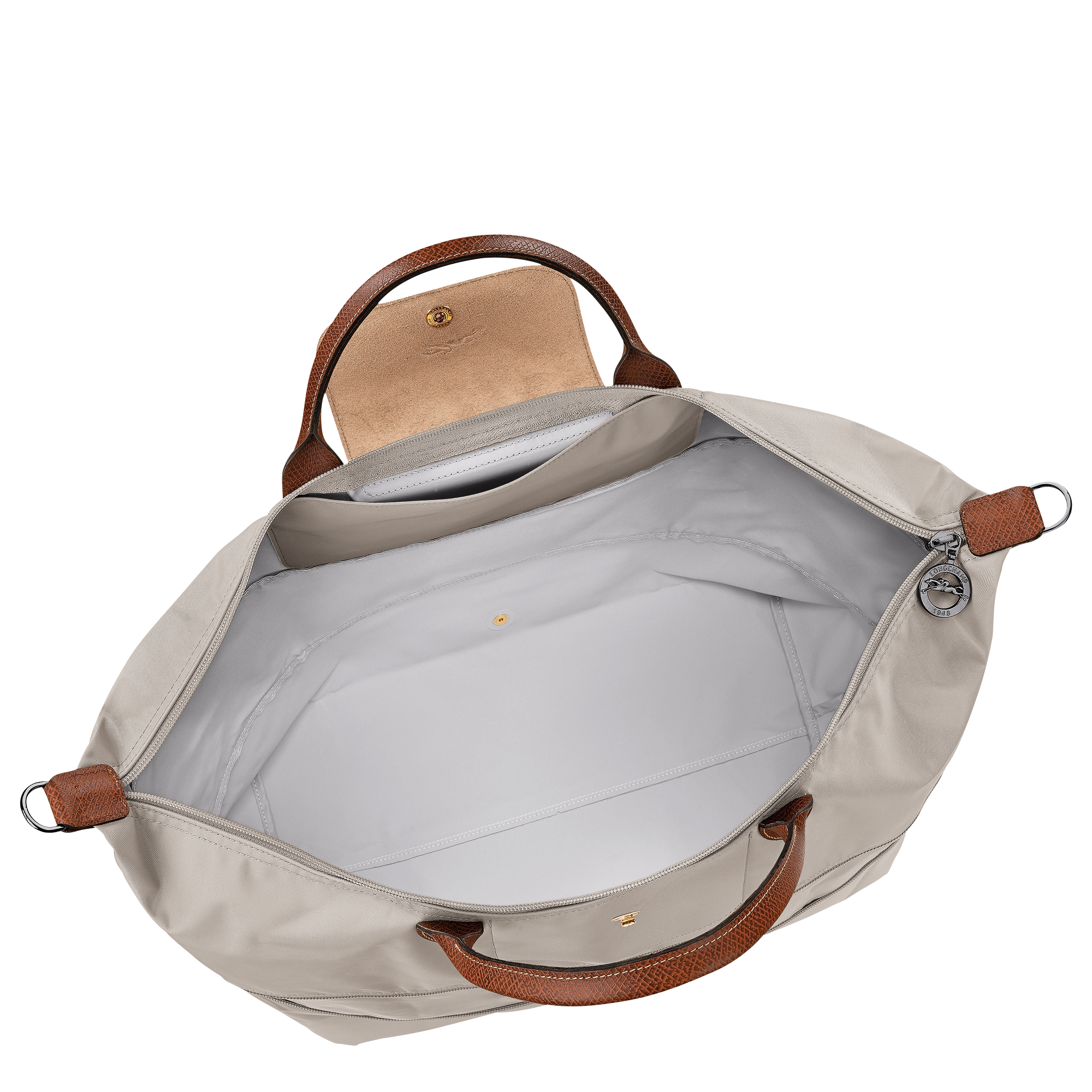 Le Pliage Original Travel bag expandable / British Green - Recycled canvas - Image 24