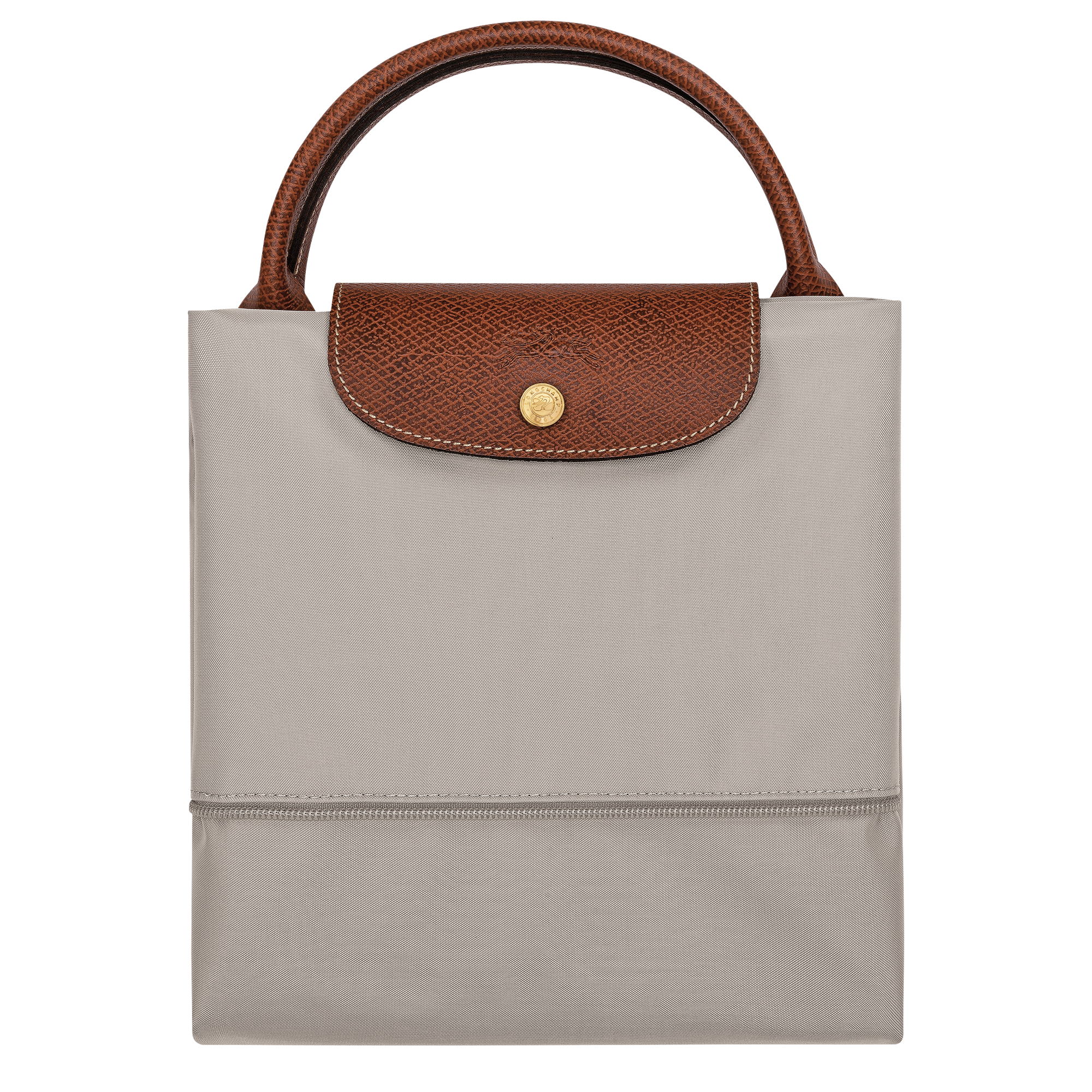 Le Pliage Original Travel bag expandable / British Green - Recycled canvas - Image 26