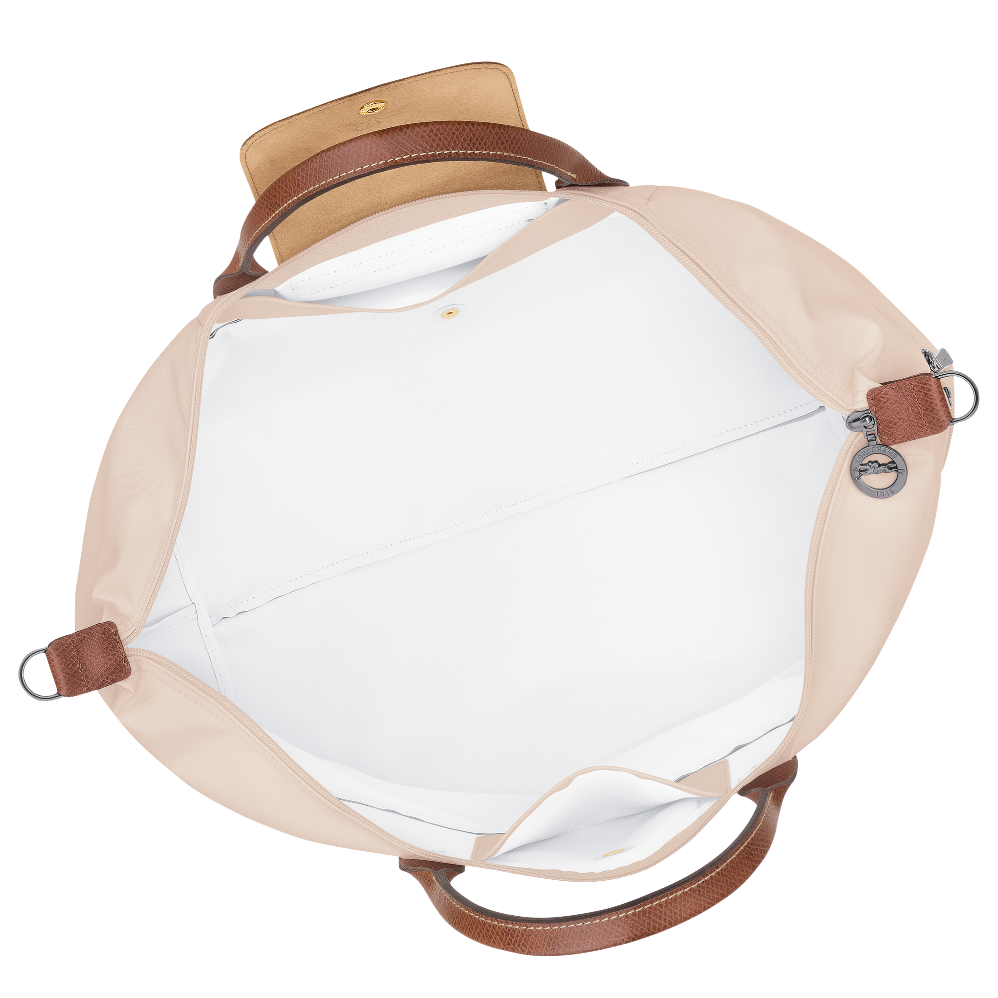 Le Pliage Original Travel bag expandable / British Green - Recycled canvas - Image 9