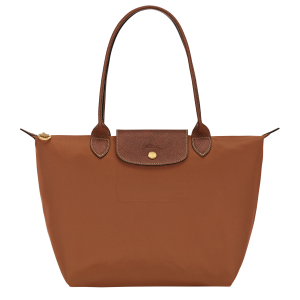 Le Pliage Original M Tote bag / Cognac - Recycled canvas