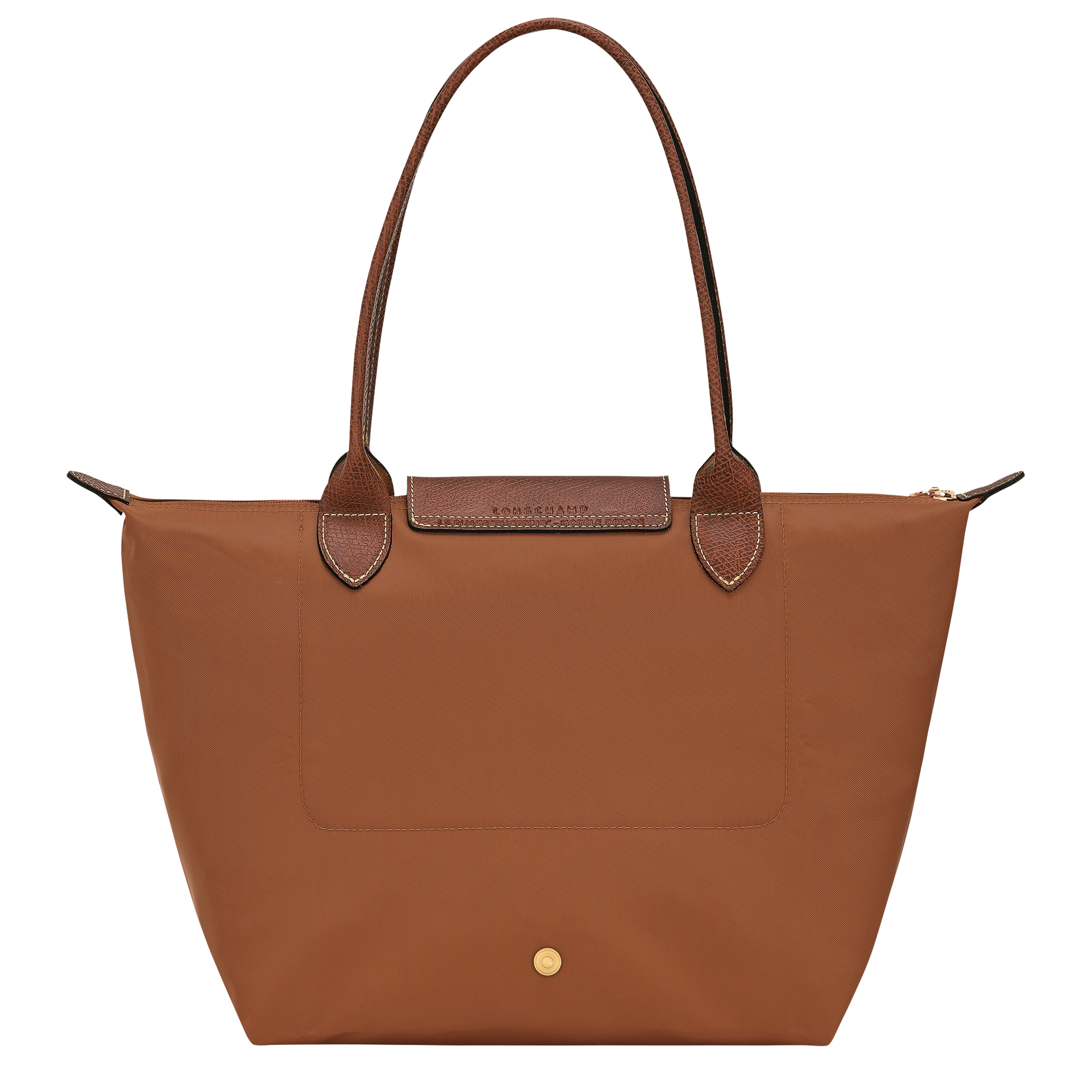 Le Pliage Original M Tote bag / Cognac - Recycled canvas - Image 3