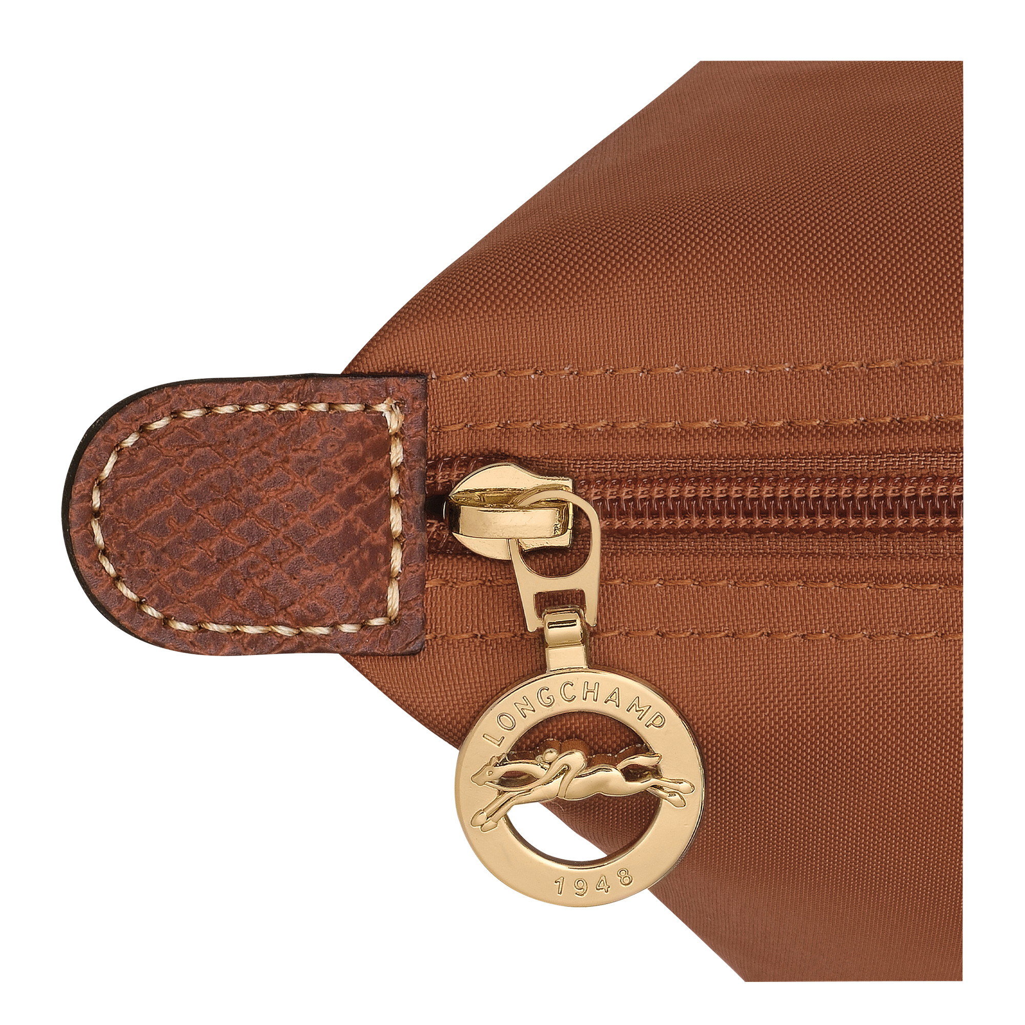 Le Pliage Original M Tote bag / Cognac - Recycled canvas - Image 5