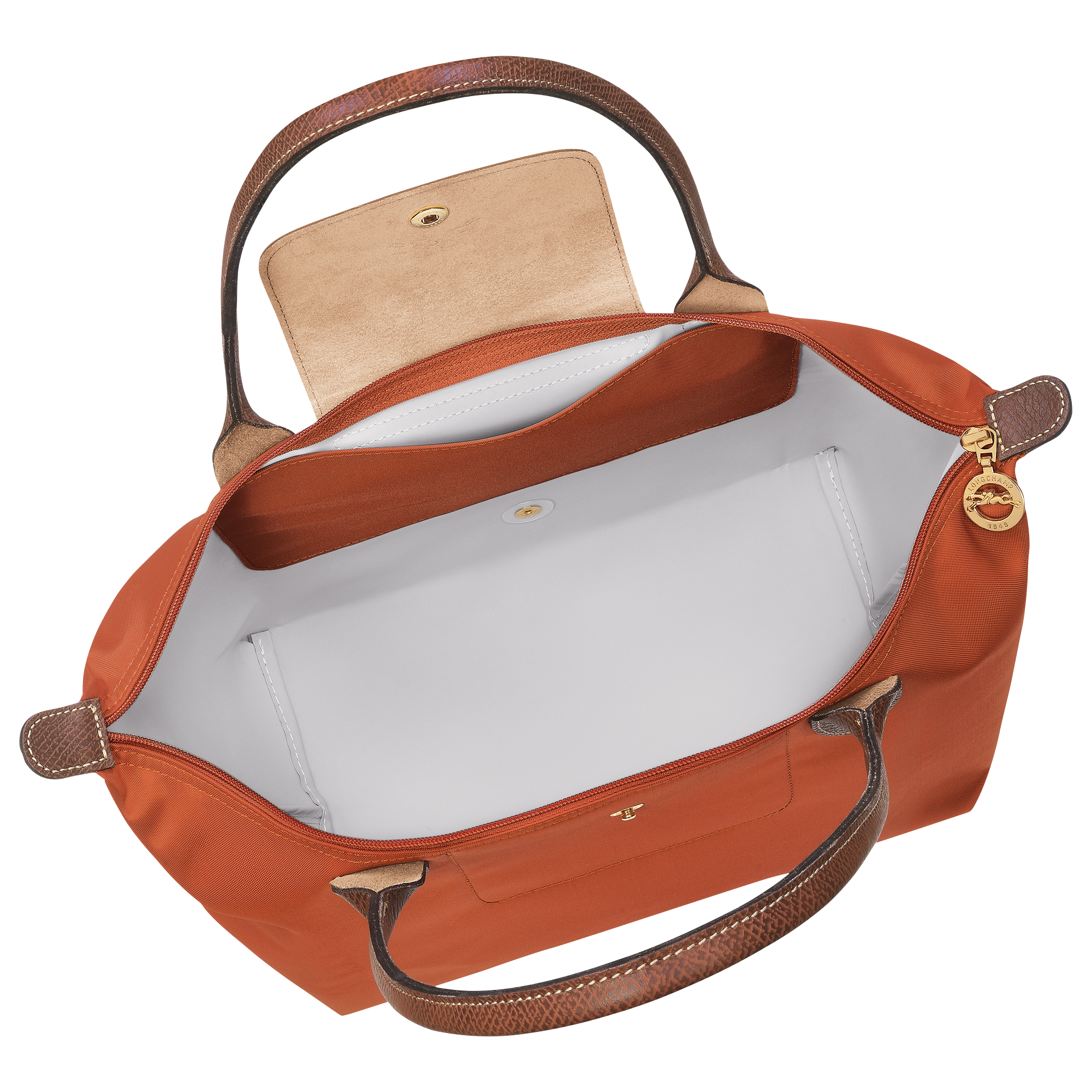 Le Pliage Original M Tote bag / Cognac - Recycled canvas - Image 48