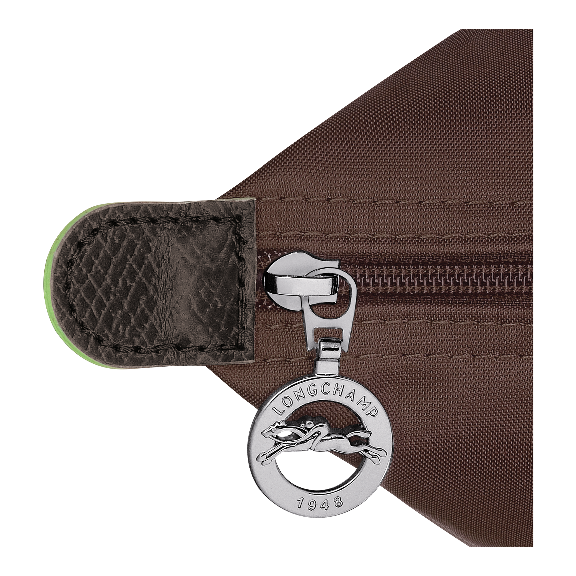 Le Pliage Green M Tote bag / Pomegranate - Recycled canvas - Image 19