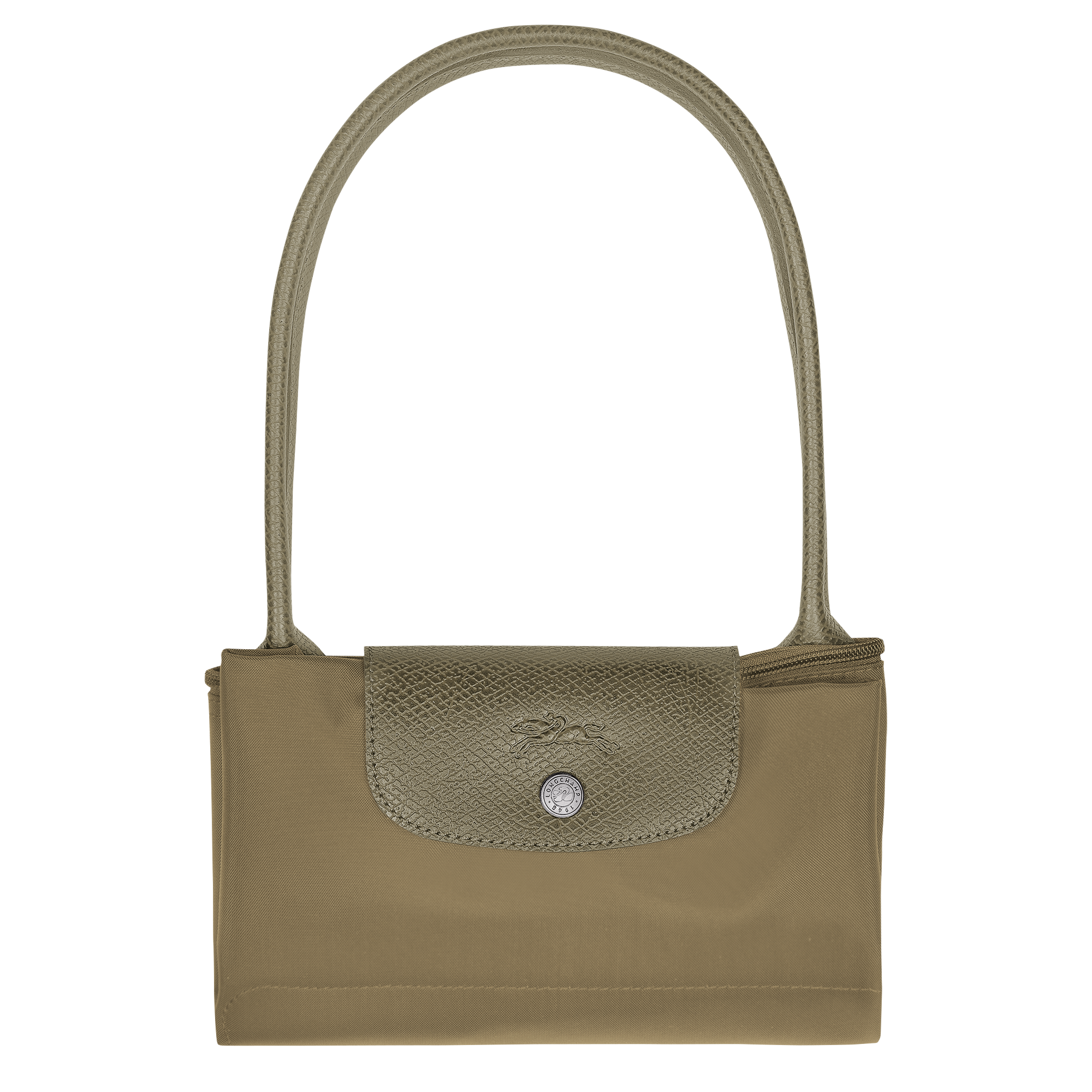 Le Pliage Green M Tote bag / Pomegranate - Recycled canvas - Image 26