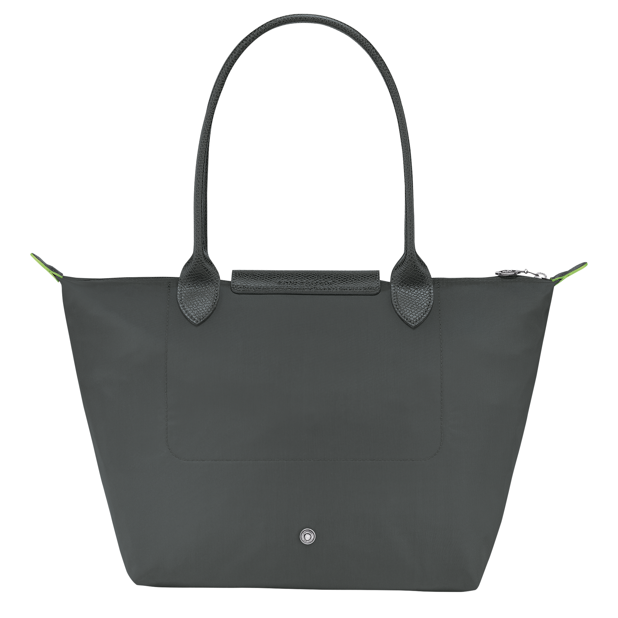 Le Pliage Green M Tote bag / Pomegranate - Recycled canvas - Image 11