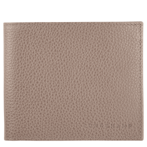 Le Foulonné Wallet / Turtledove - Leather