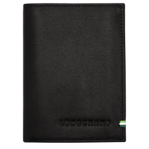 Longchamp sur Seine Wallet / Black - Leather